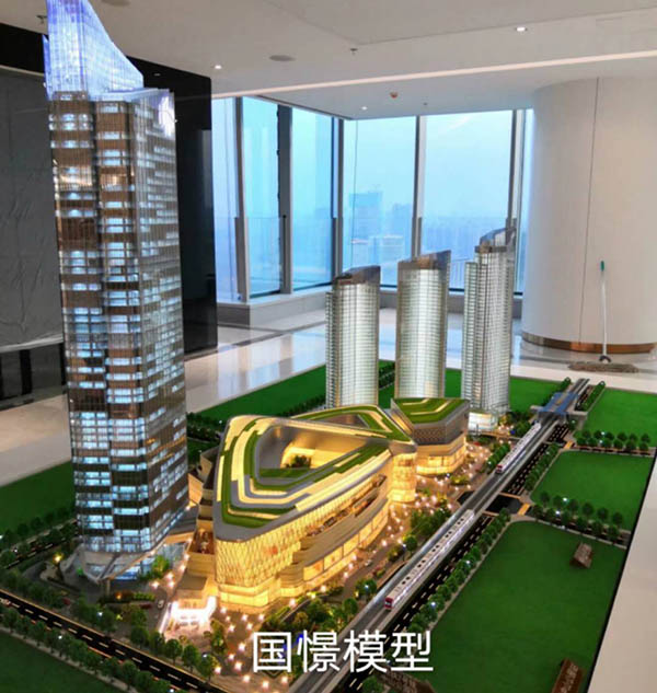 容城县建筑模型
